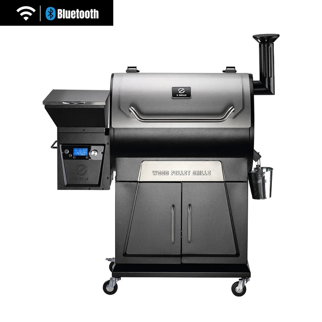 Wood Pellet Grill and Smoker with PID Controller J368