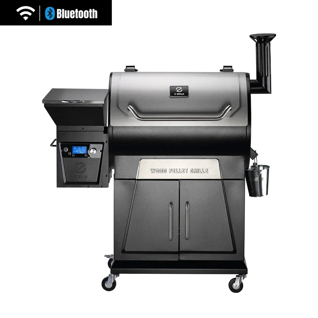 Wood Pellet Grill and Smoker with PID Controller J368