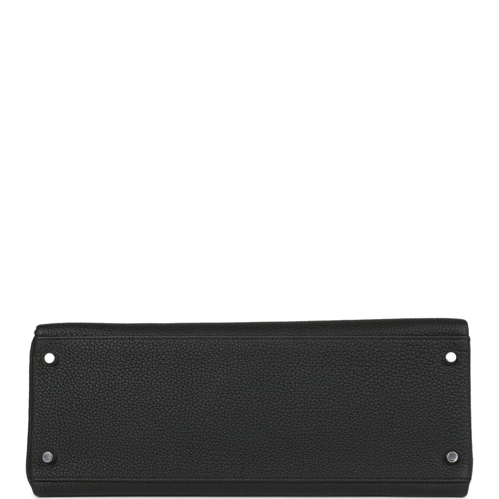 Black Leather Handbag O8429