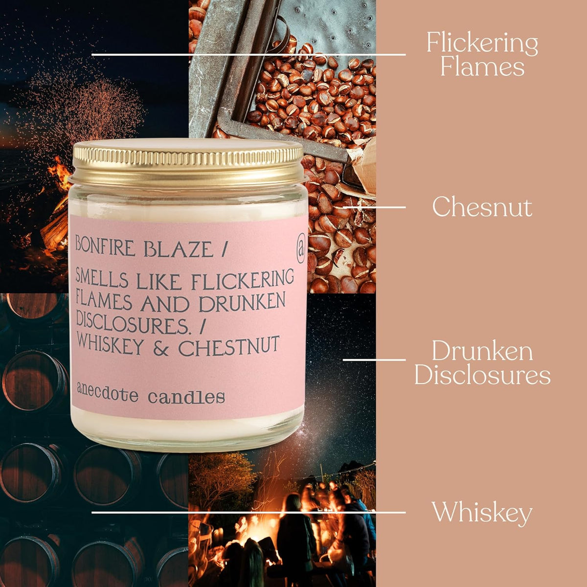 Coconut Soy Wax Candle Jar - 7.8 Oz Q898432