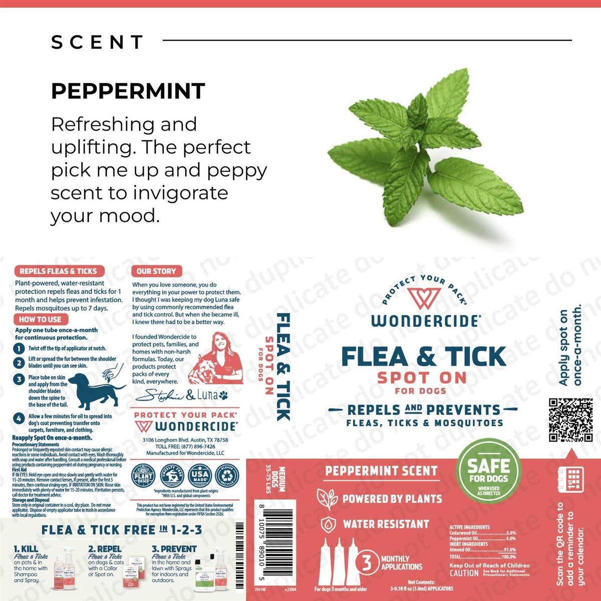 Flea & Tick Spot On for Dogs I31032