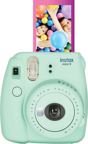 Mint Green Instant Film Camera P9060