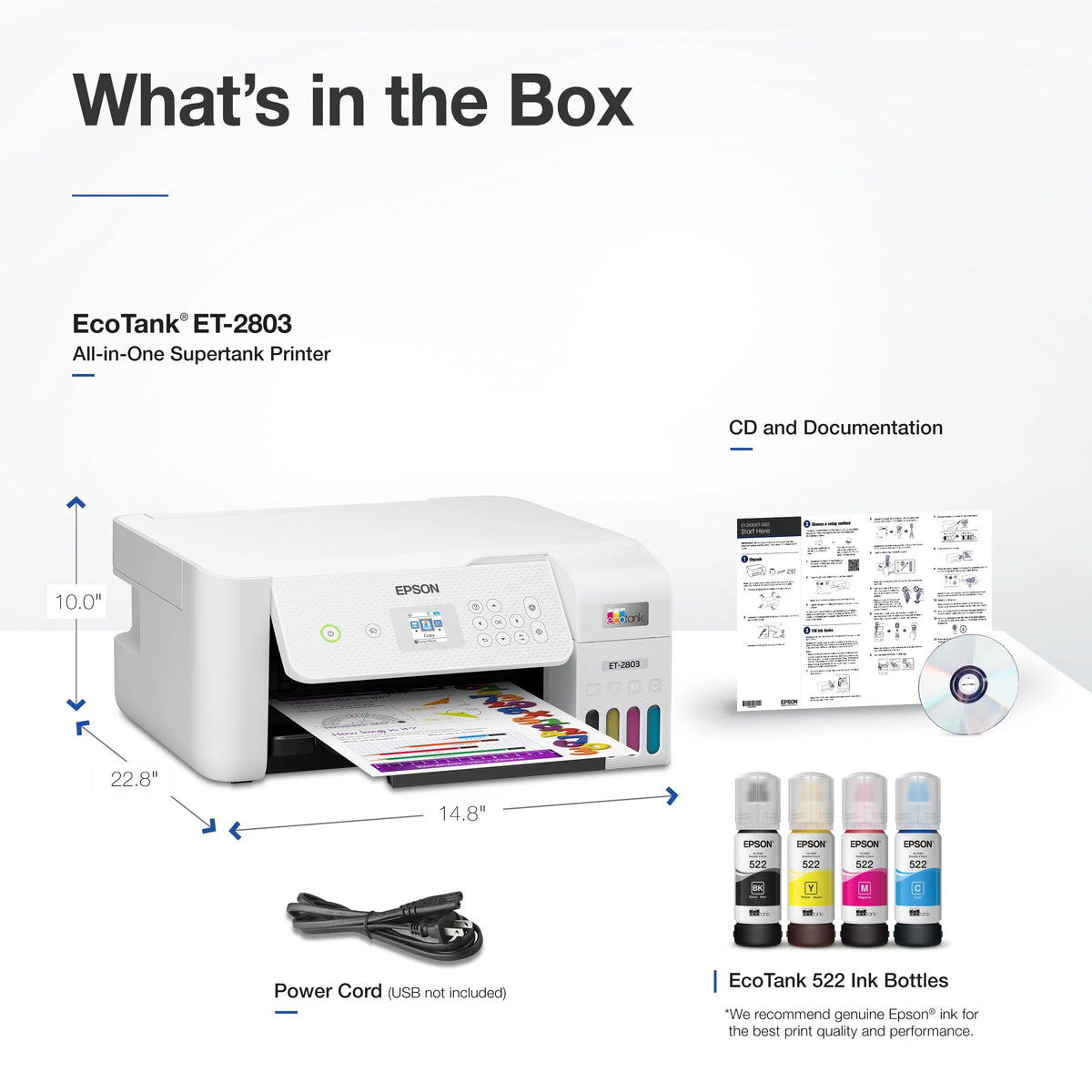 Wireless All-in-One Printer E418