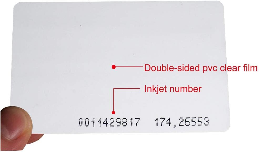 125Khz RFID Proximity Cards, 0.8mm, Read only (200pcs) Z23741