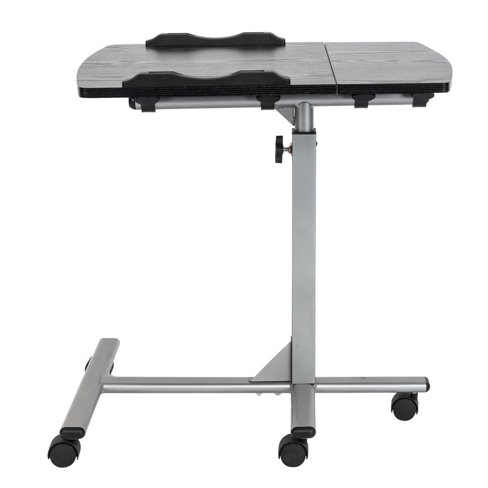 Black & Silver Lifting Computer Desk I16950