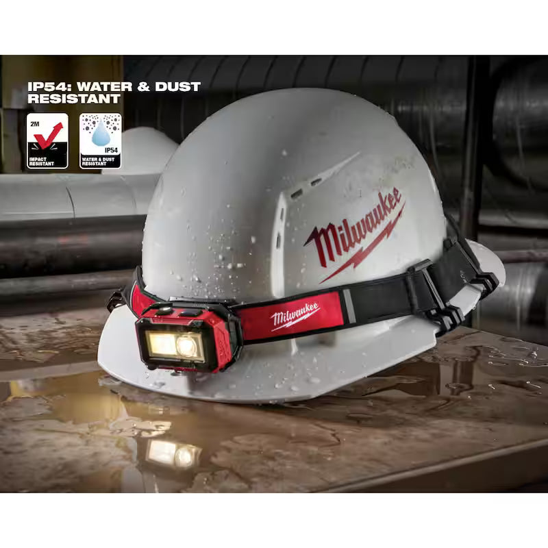 450 Lumens Rechargeable Magnetic Headlamp & 500 Lumens Flashlight 2-Pack P236575