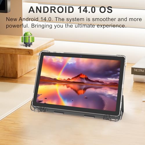 12GB RAM 64GB ROM 1TB Expand 2 in 1 Tablet with Keyboard Case Mouse Stylus Q460582