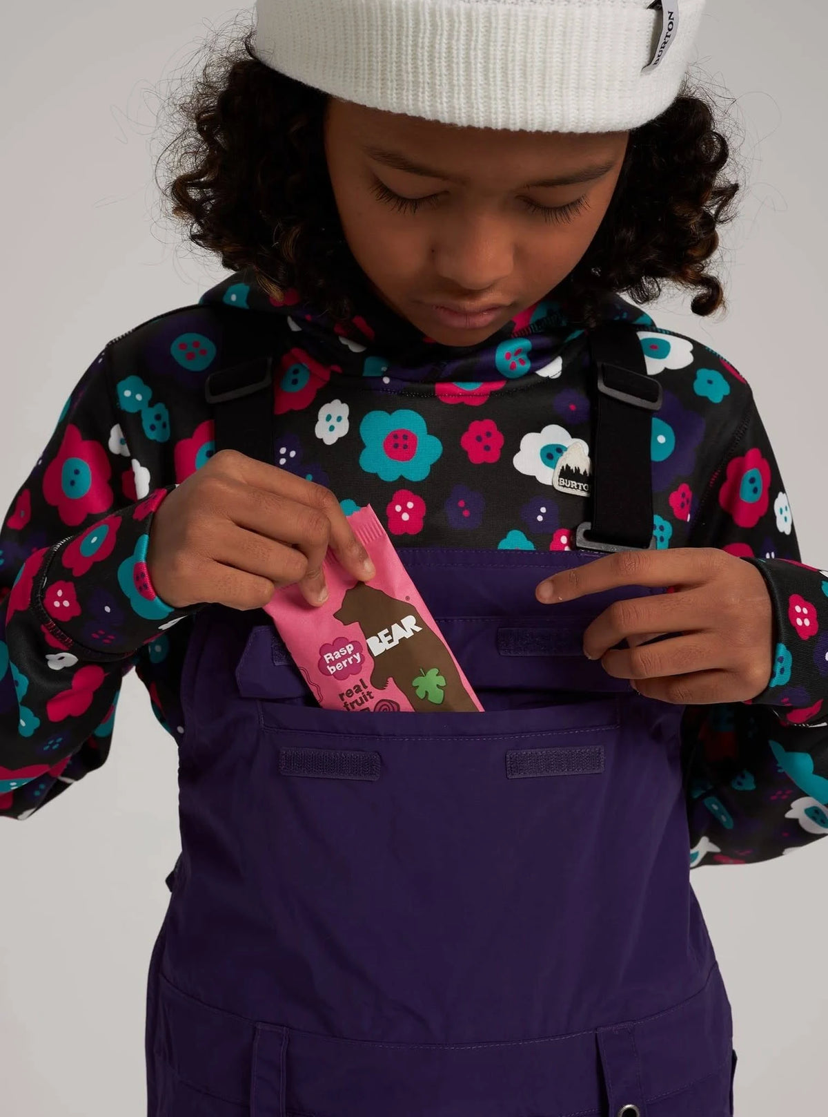 Kids Skylar Bib Pant Parachute Purple D43872