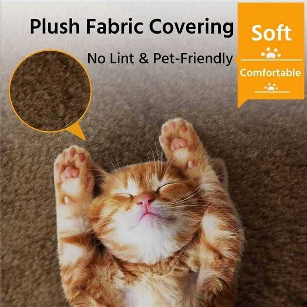 51-in Plush Multi-Cat Tree & Condo V36065