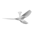 60 Ceiling Fan with Brushed Aluminum Blades and White Finish P47089