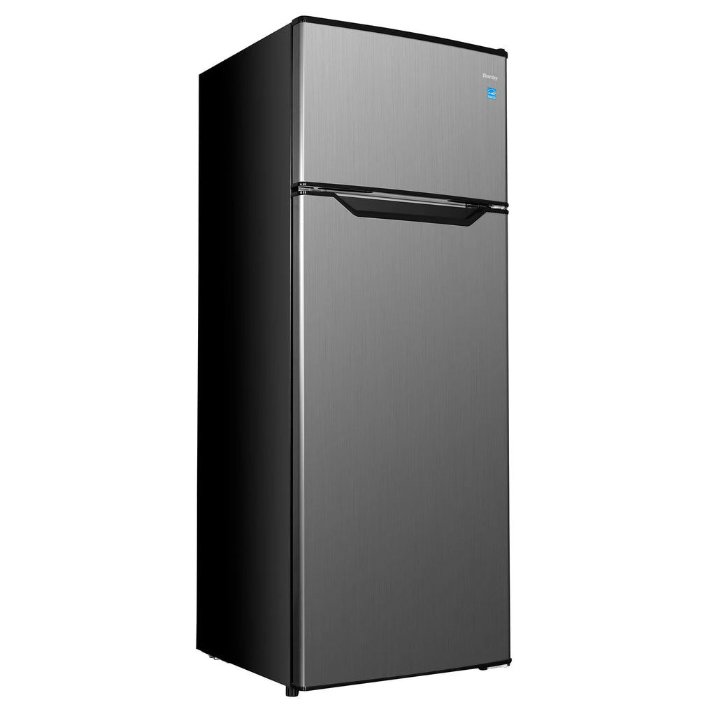 7.3 Cubic Feet 2 Door White Refrigerator F2954