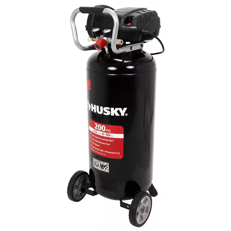 20 Gal. 200 PSI Oil Free Portable Vertical Electric Air Compressor Y3779