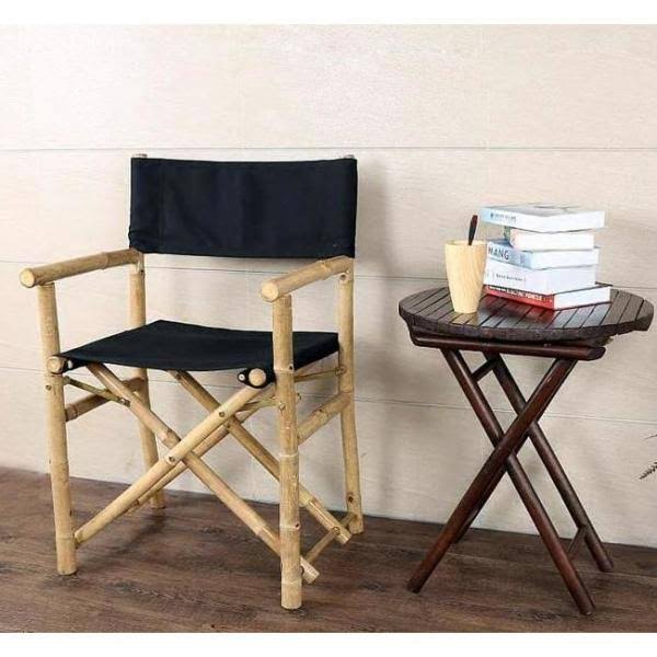 Black Bamboo Director Chairs (Set of 2) T233