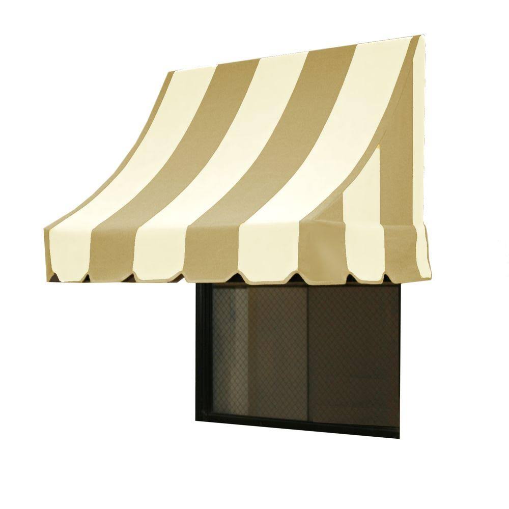 Linen White Window Entry Awning Q653730