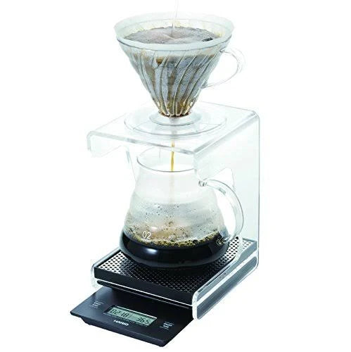 Black Drip Coffee Scale and Timer D6459