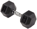 35LBs Rubber Encased Hex Dumbbell K775579