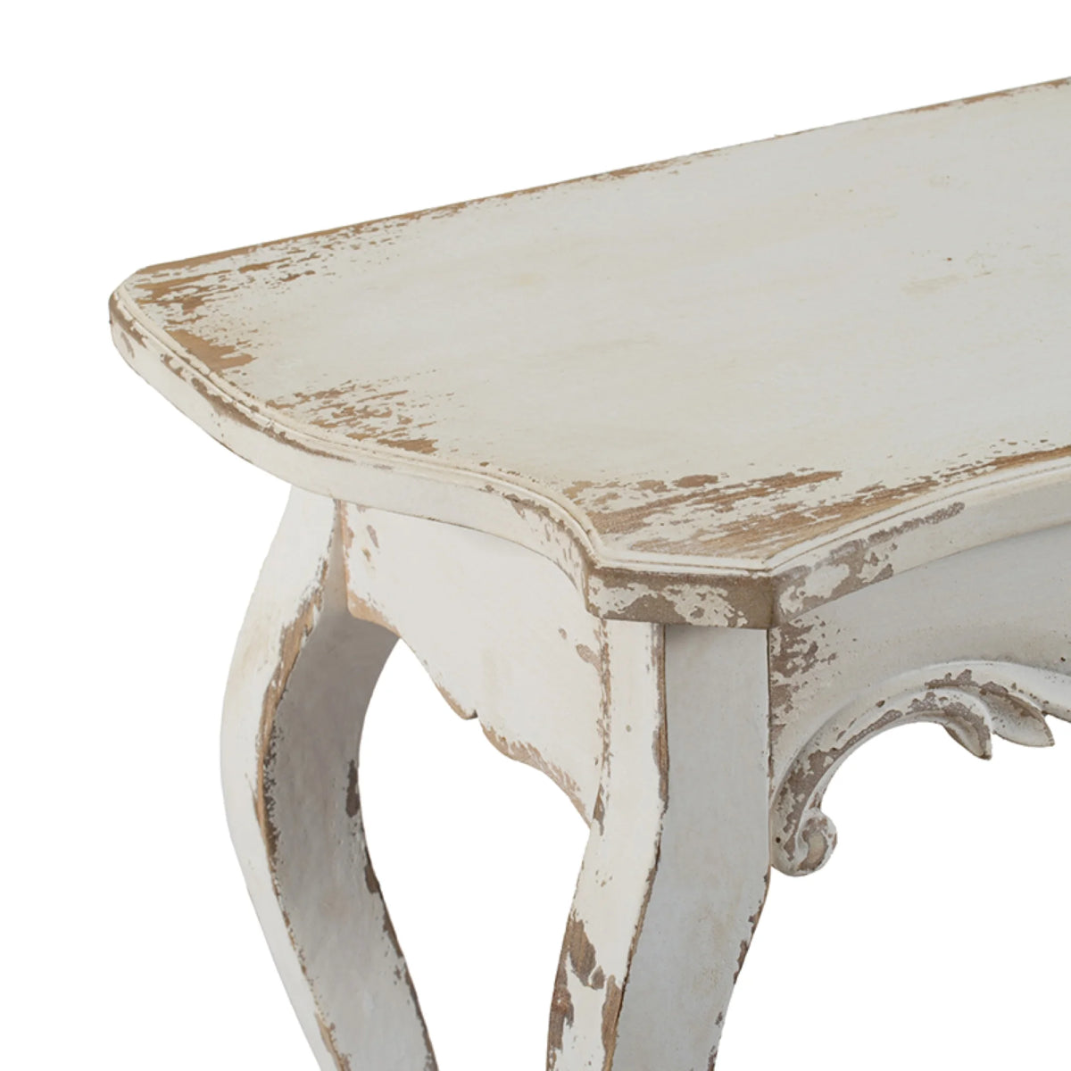 Vintage Weathered Finish Console Table T437650