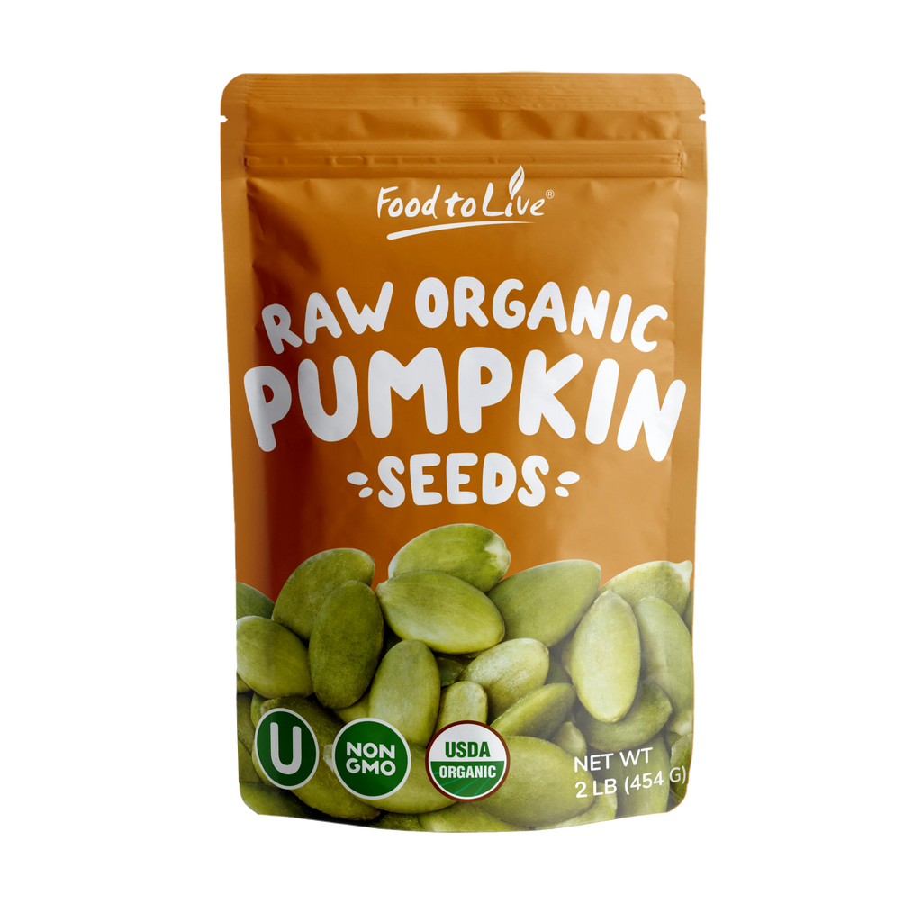 Organic Raw Pepitas Pumpkin Seeds 2 Pounds D61268