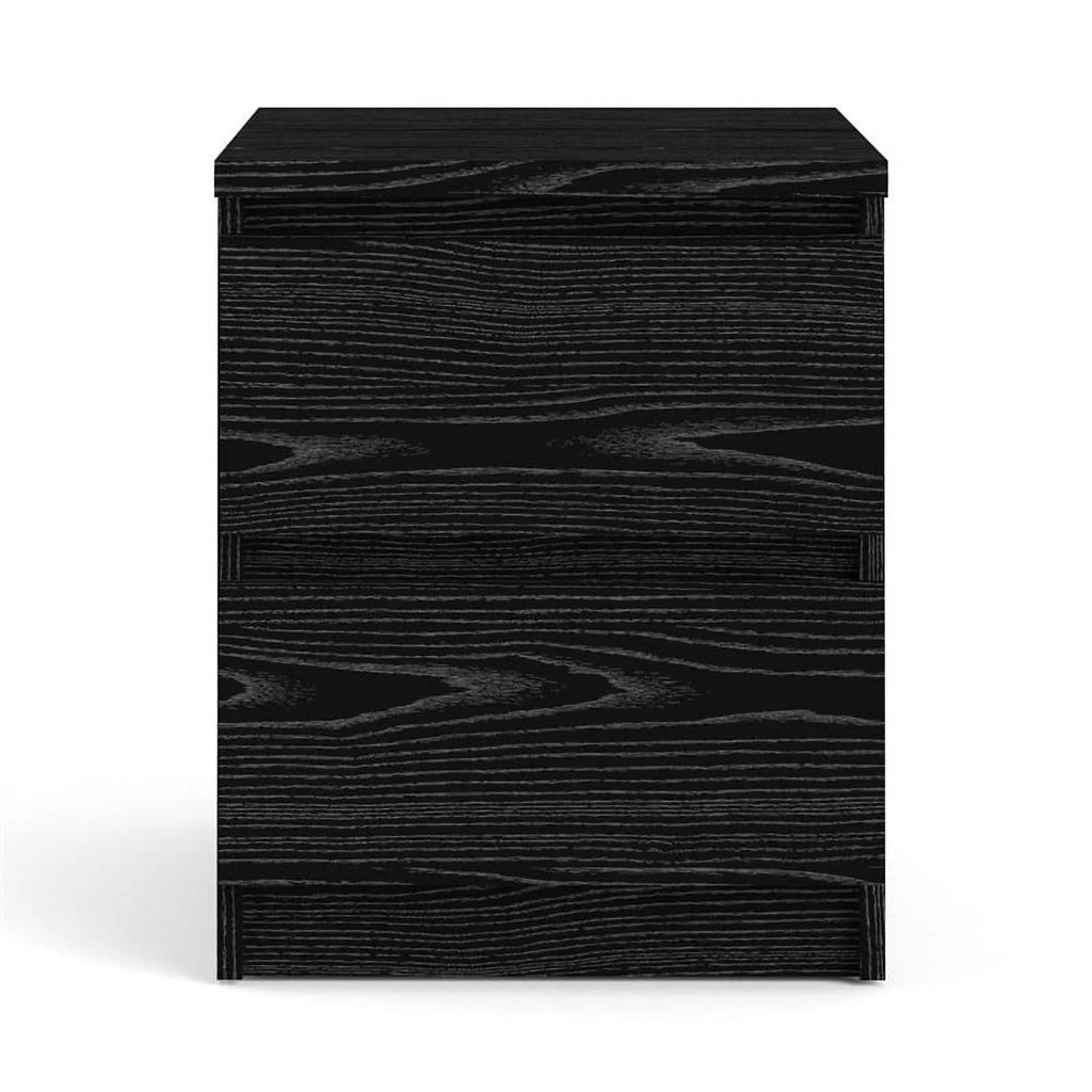 Black 4pc Queen Bed Dresser & 2 Nightstands Y2064
