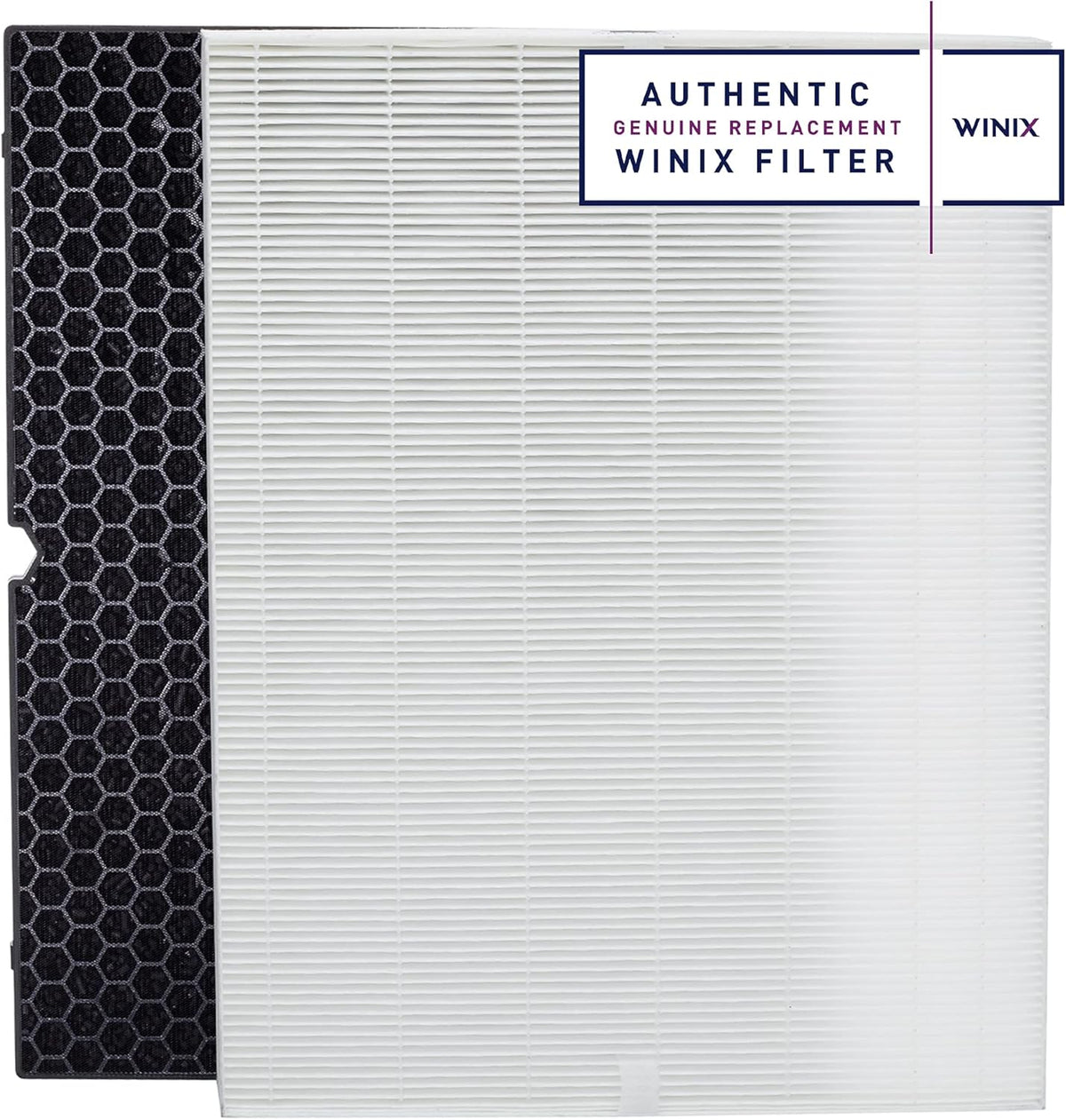 White Pack of 2 Replacement Filter H for Air Purifier O6163
