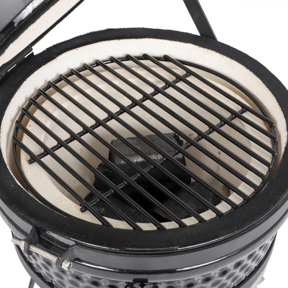 13'' Charcoal BBQ Grill Smoker J9962