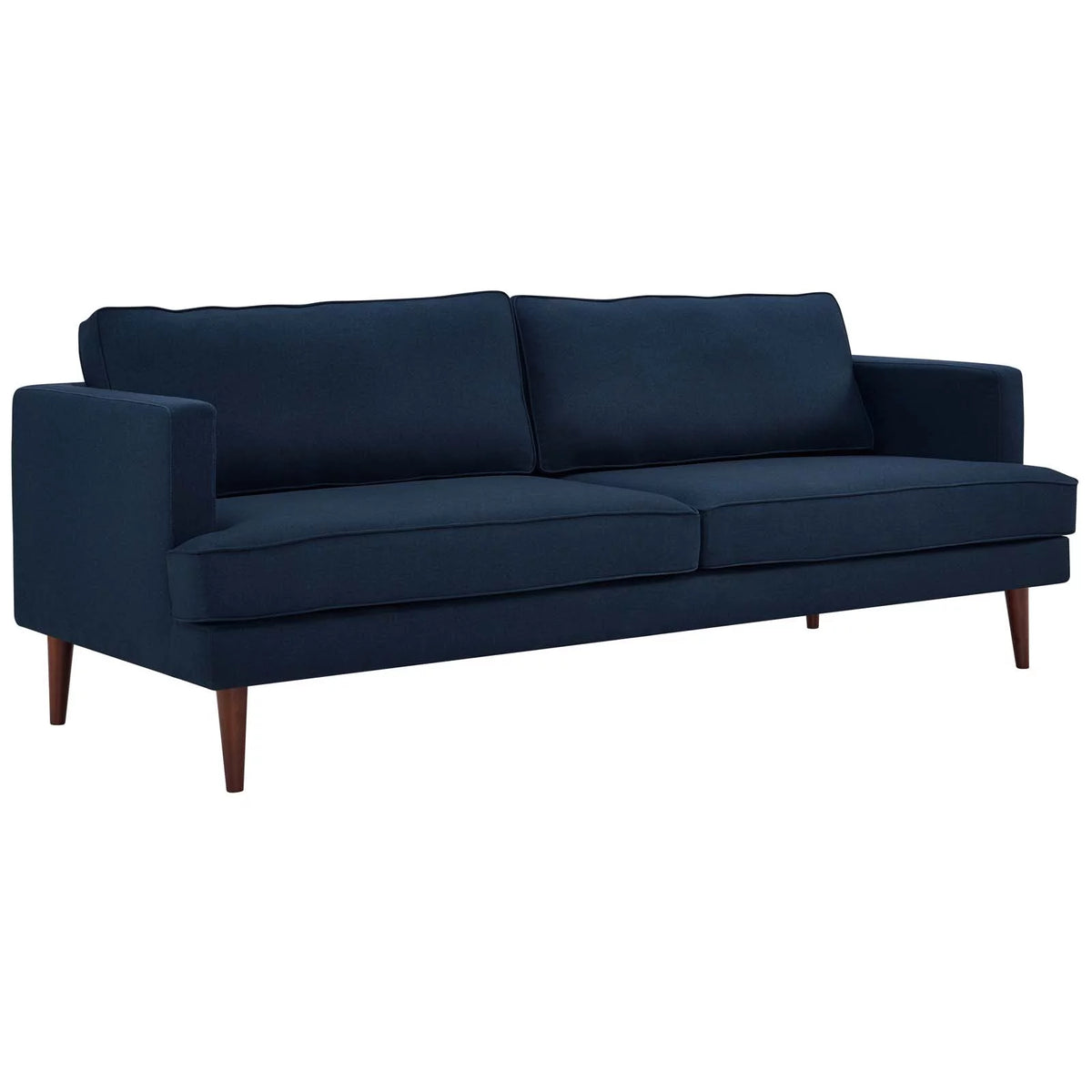 Blue Upholstered Fabric Sofa E6031