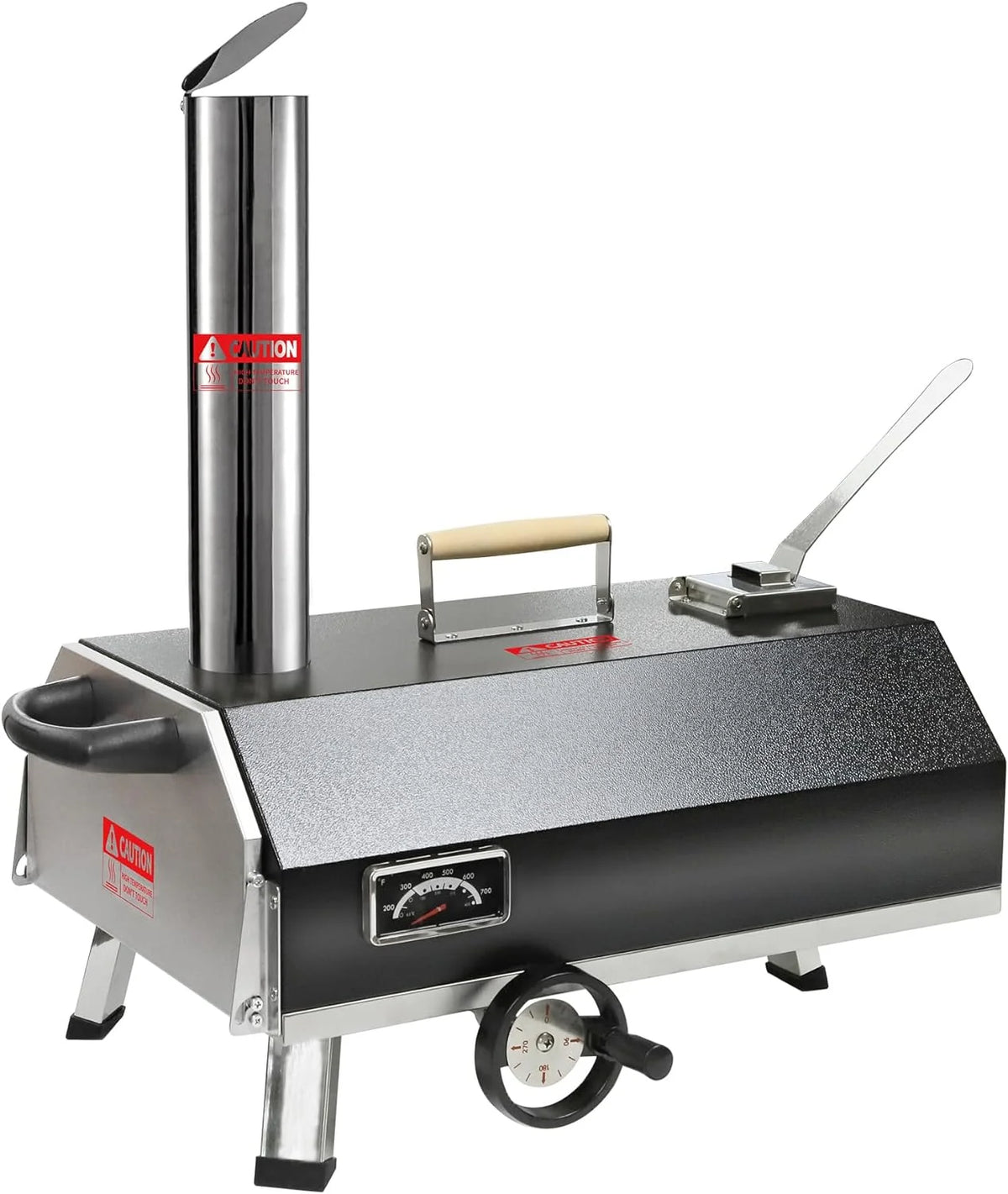 12" Portable Wood Fired Pizza Oven with Carry Bag O5471