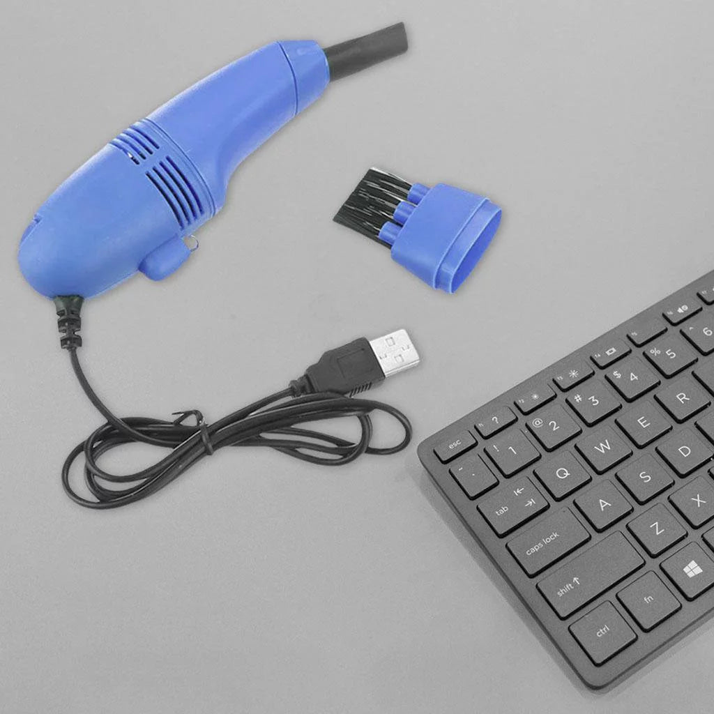 Mini Computer Vacuum Portable Vacuum Cleaner Blue V4642