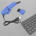 Mini Computer Vacuum Portable Vacuum Cleaner Blue V4642