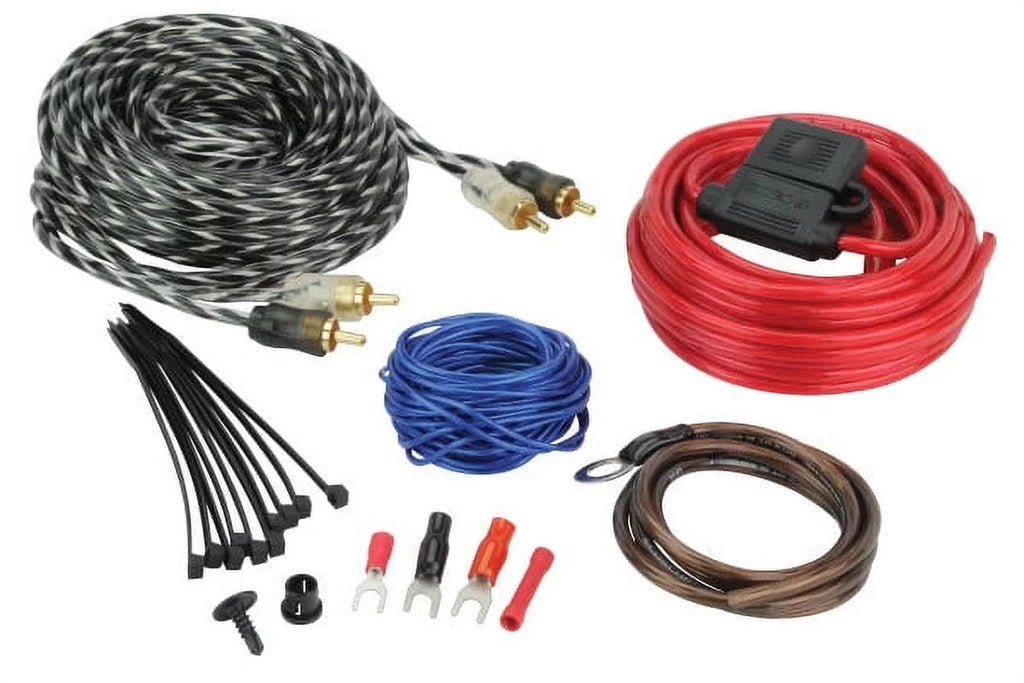 2-Channel Car Stereo Amplifier Wiring Kit W5554