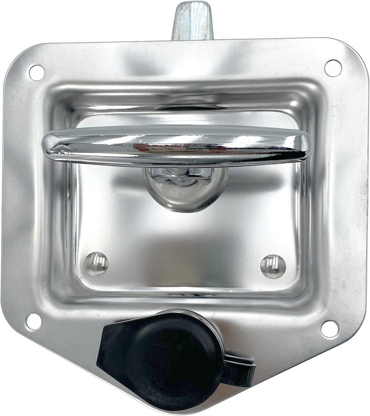 2 Pcs Stainless Steel Tool Box Latch T Handle Latches with Lock Q44389