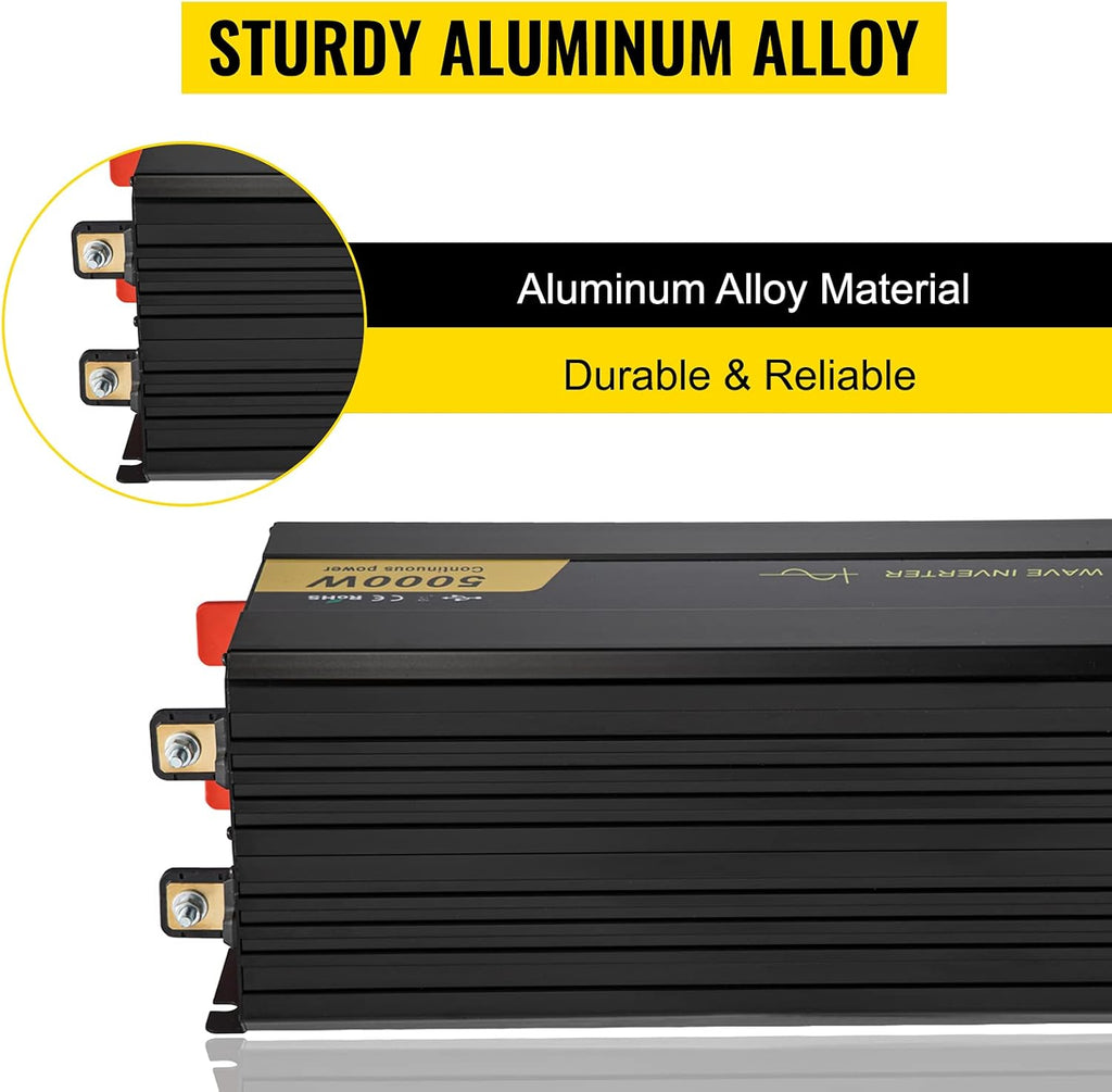 5000 Watt Pure Sine Wave Power Inverter M353