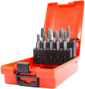 Tungsten Carbide Rotary Burrs Set 1/4 Shank 10PCS Double Cut L779