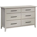 6 Drawers Oak Engineered Wood Dresser O467