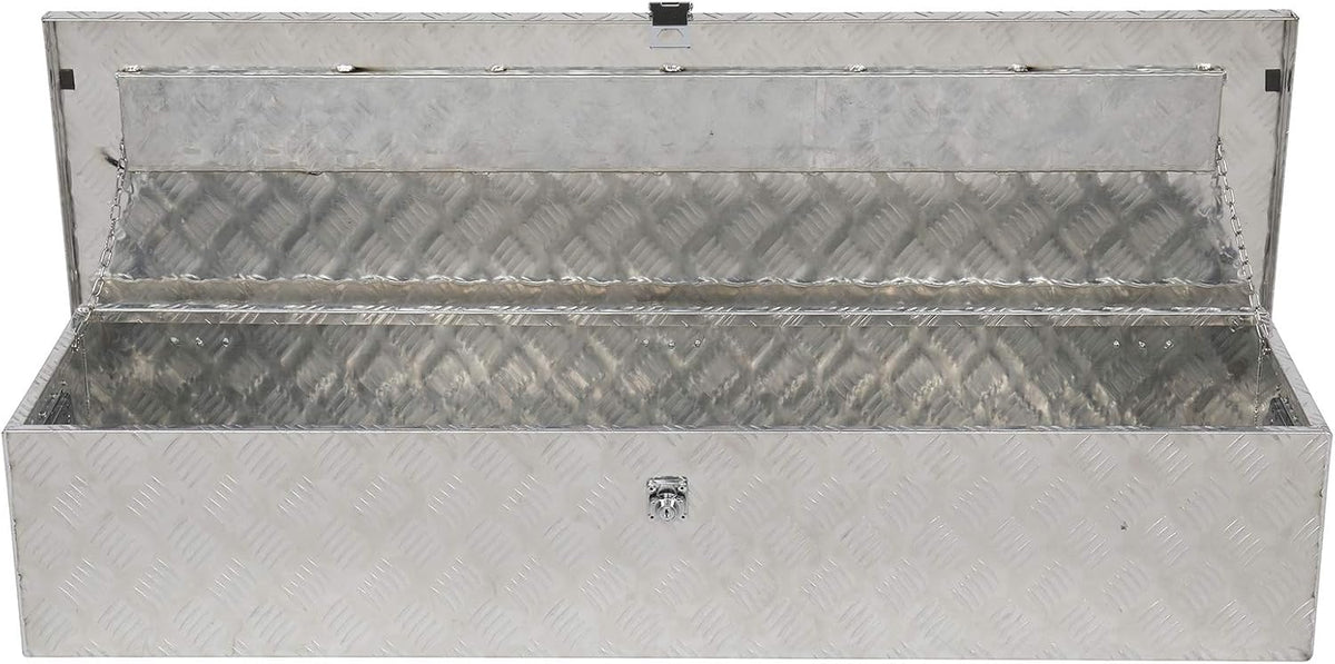 Aluminum Truck Bed Tool Box with Lock X568573