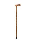 37x22 Twisted Zebrawood Walking Cane J8828