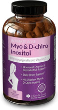 120 Capsules Myo-Inositol with Ashwagandha and Vitamin D3 K971778