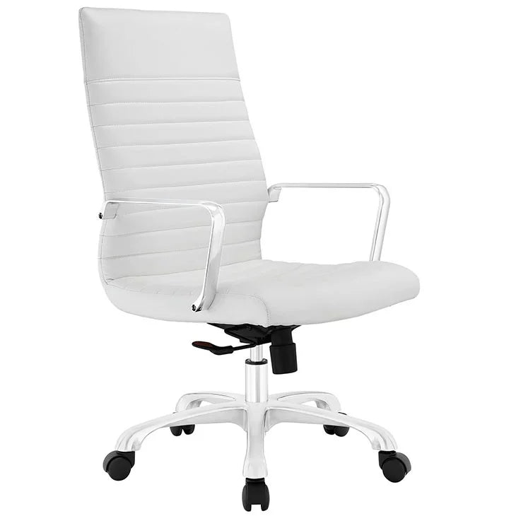 White Highback Office Chair V53601