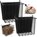 2PCS Rabbit Hay Feeder with Metal Frame H238685