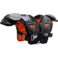 Black/Orange Large Football Shoulder Pad C422