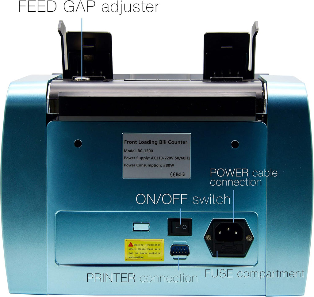 Money Counter Machine with Counterfeit Detection S9625
