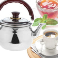 Stainless Steel Whistling Coffee and Tea Kettle 1.0 Liter Q8925