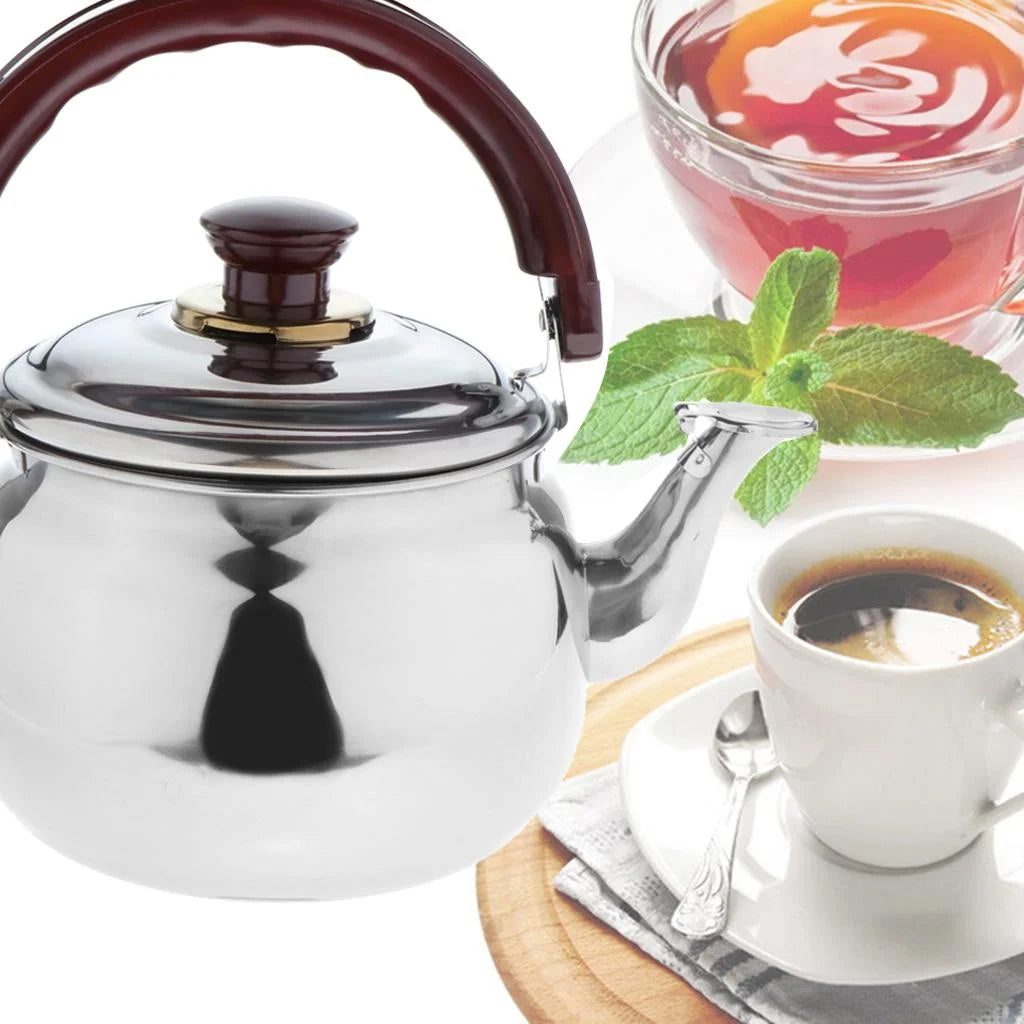 Stainless Steel Whistling Coffee and Tea Kettle 1.0 Liter Q8925