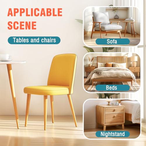 24 PCS 1 inch Furniture Sliders with 3M Adhesive for Carpet & Hardwood Floors Blue E3882