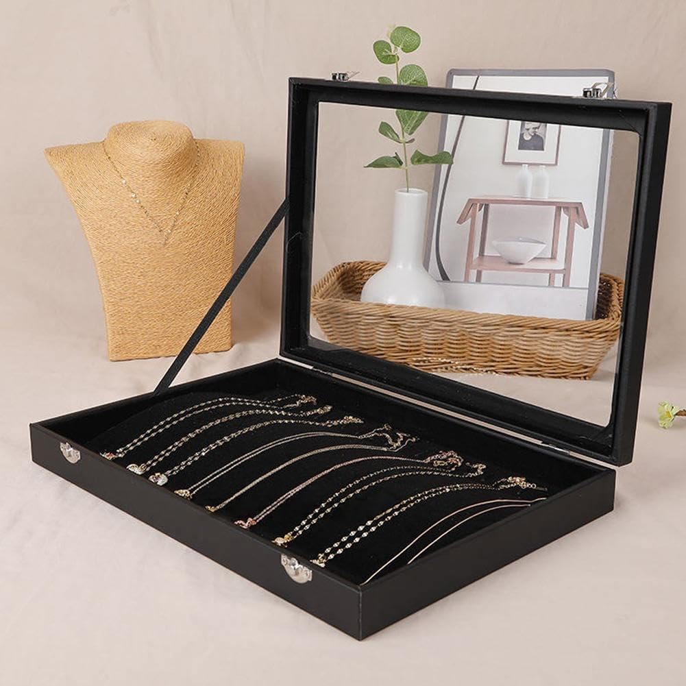 8 Slot Sunglasses Case with Clear Lid F3723
