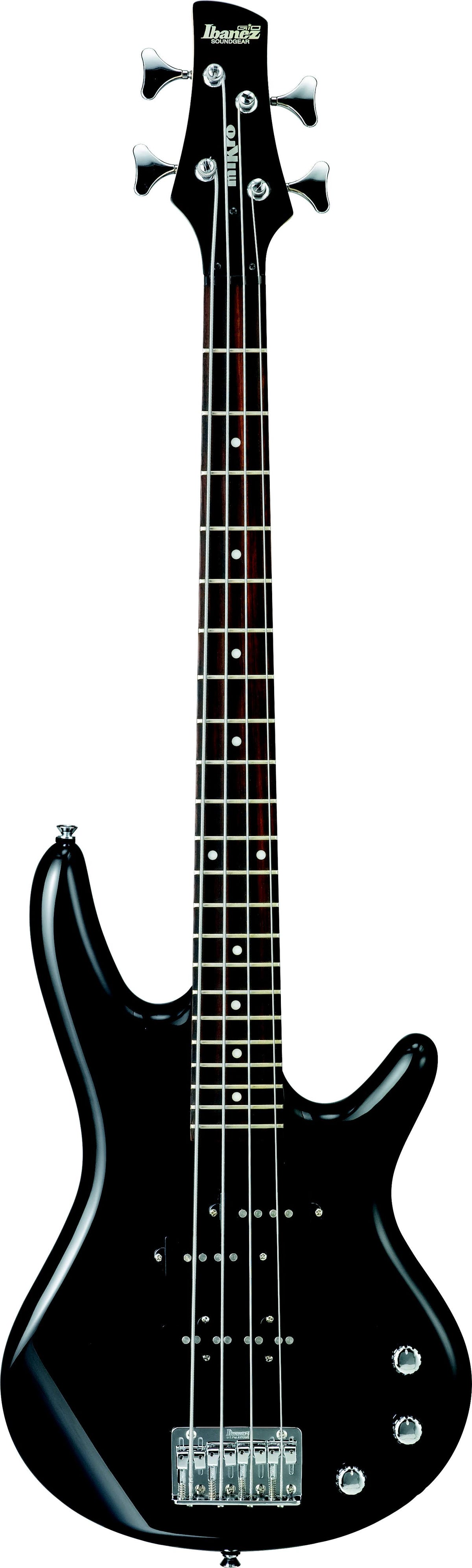 Black Short-Scale Electric Bass Guitar W21807