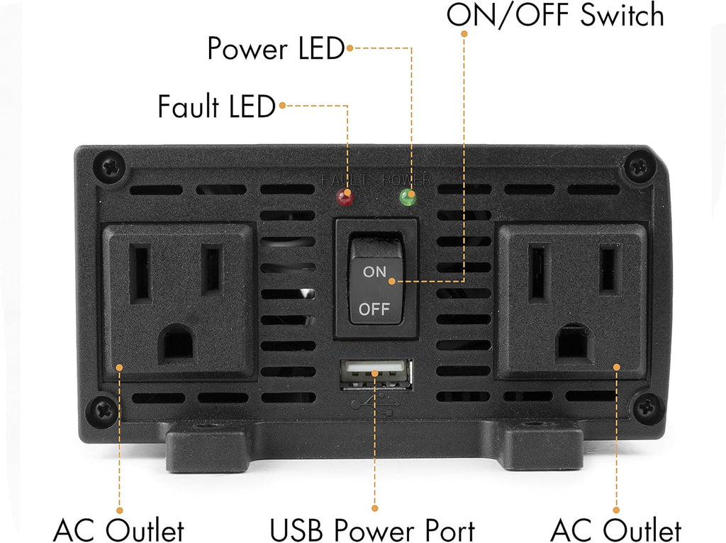 400W Pure Sine Wave Power Inverter X4618