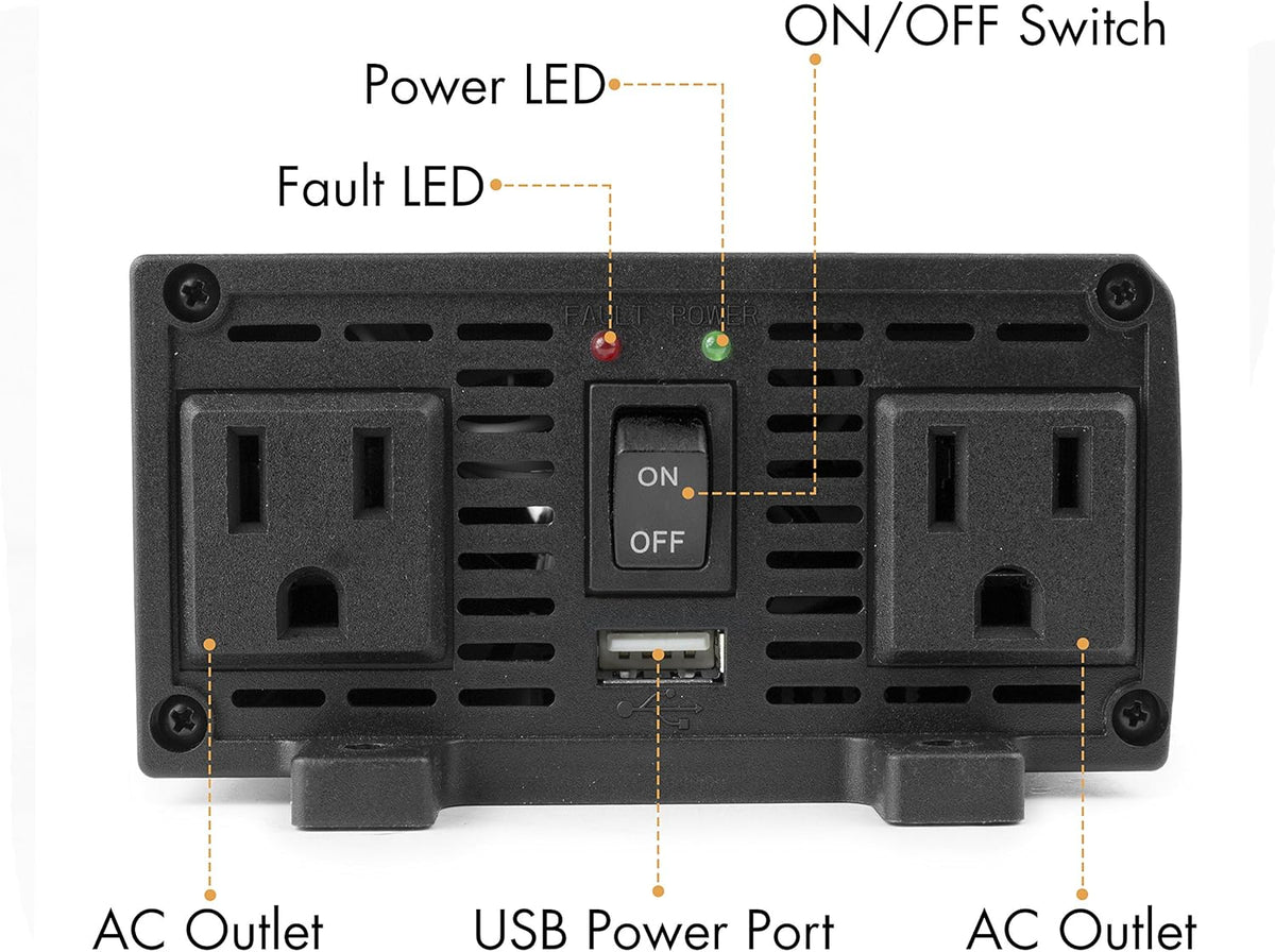 400W Pure Sine Wave Power Inverter X4618