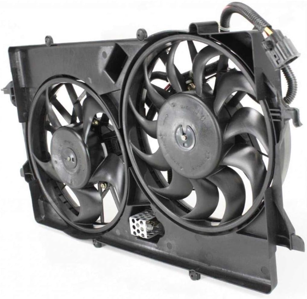 Radiator Fan for Ford Focus 2005 2006 2007 Dual Fan X5987