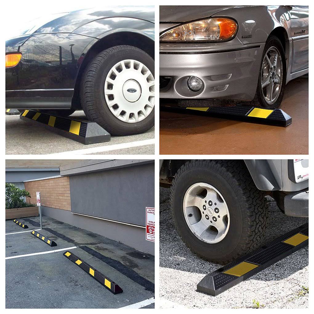 Rubber Curb Parking Block Wheel Stopper P202